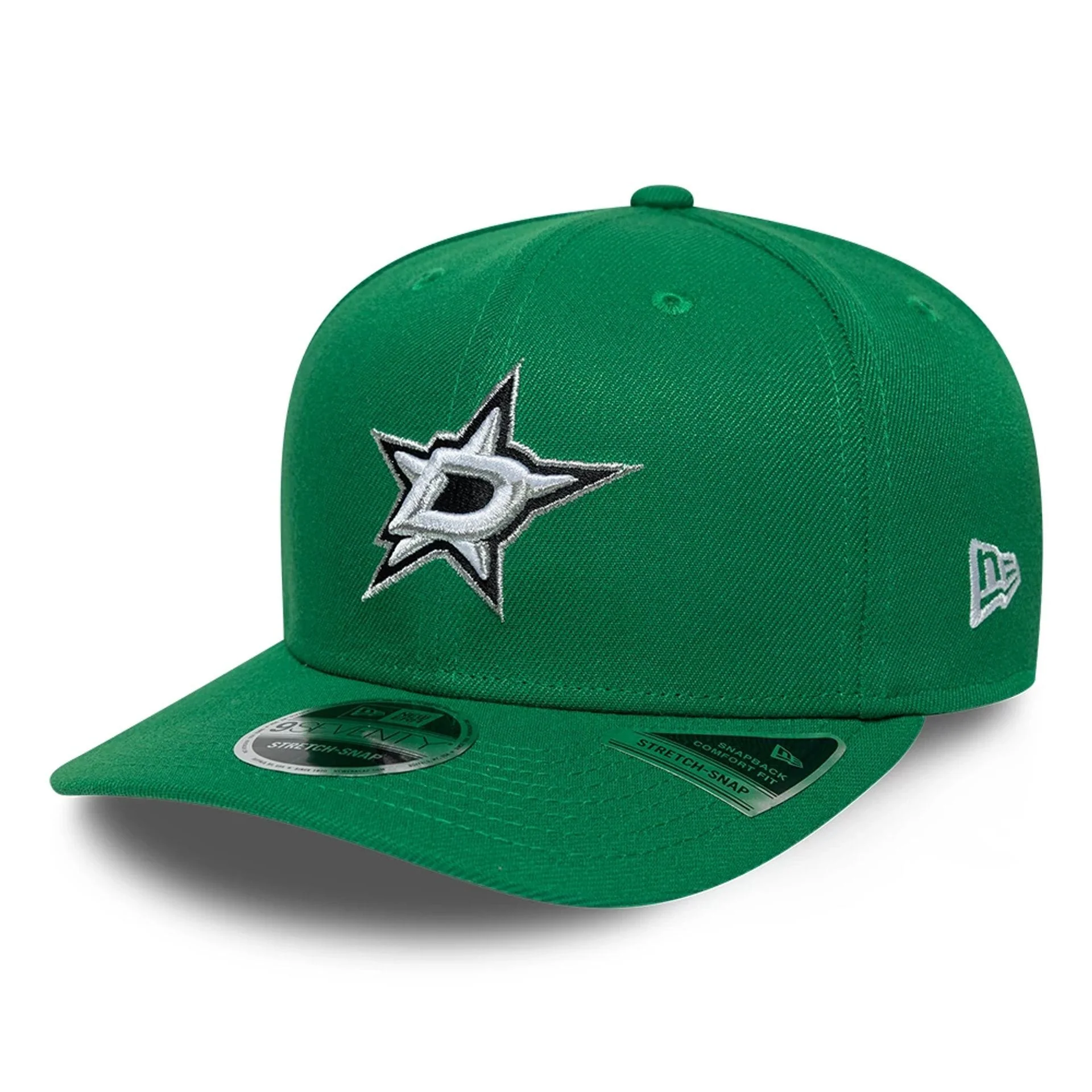 Dallas Stars NHL Team Green 9SEVENTY Stretch Snap Adjustable Cap