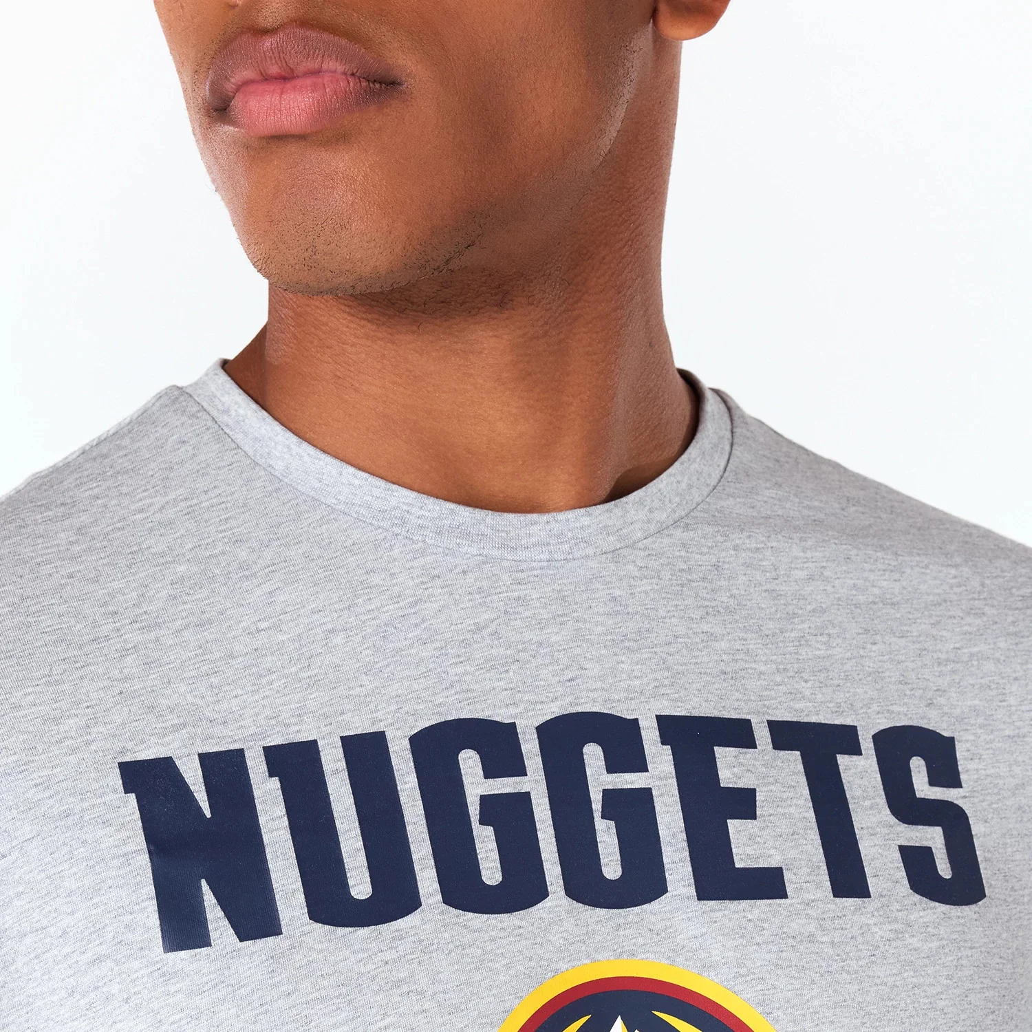 Denver Nuggets NBA Grey T-Shirt - Image 3