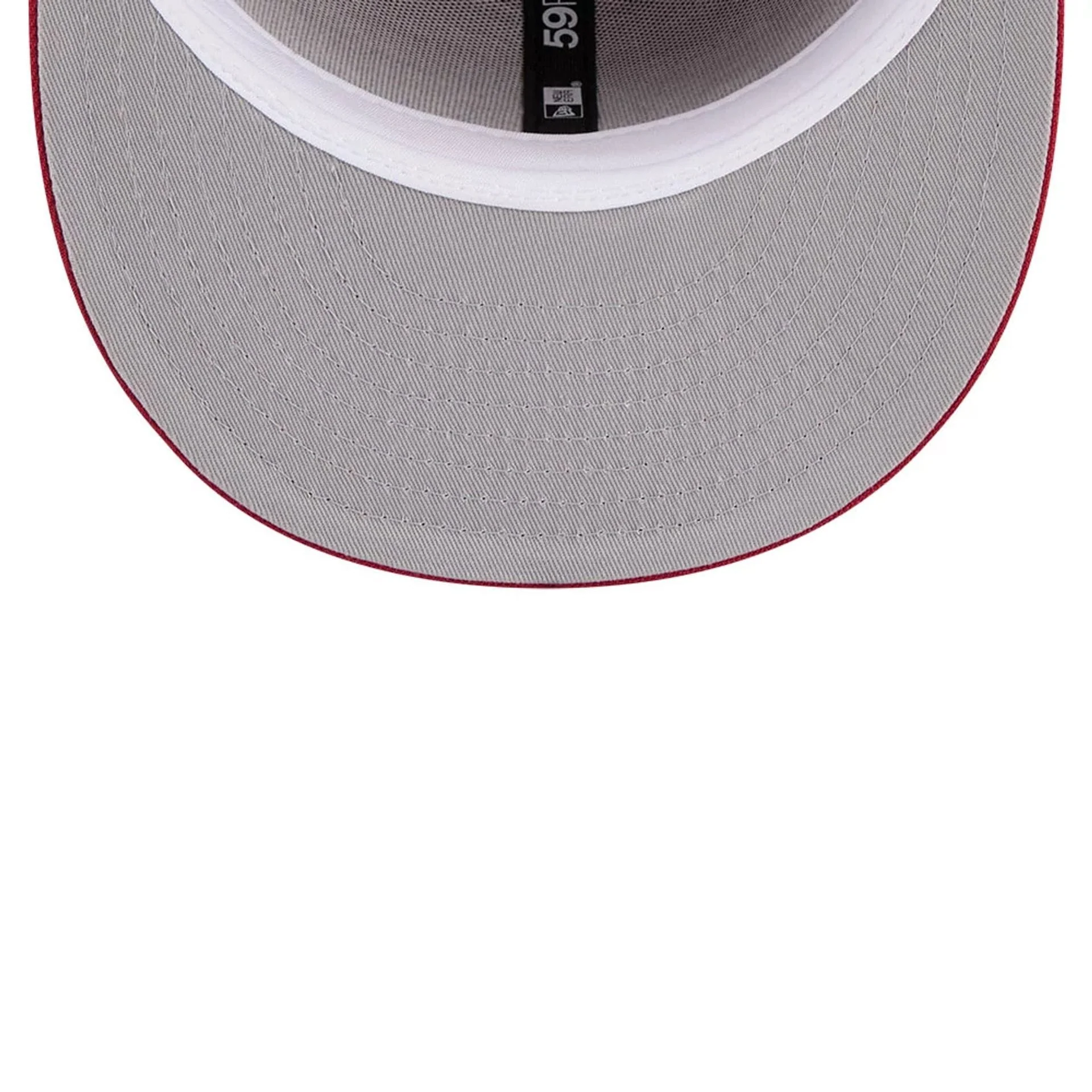 Denver Nuggets NBA Hardwood Classic Dark Red 59FIFTY Fitted Cap - Image 2