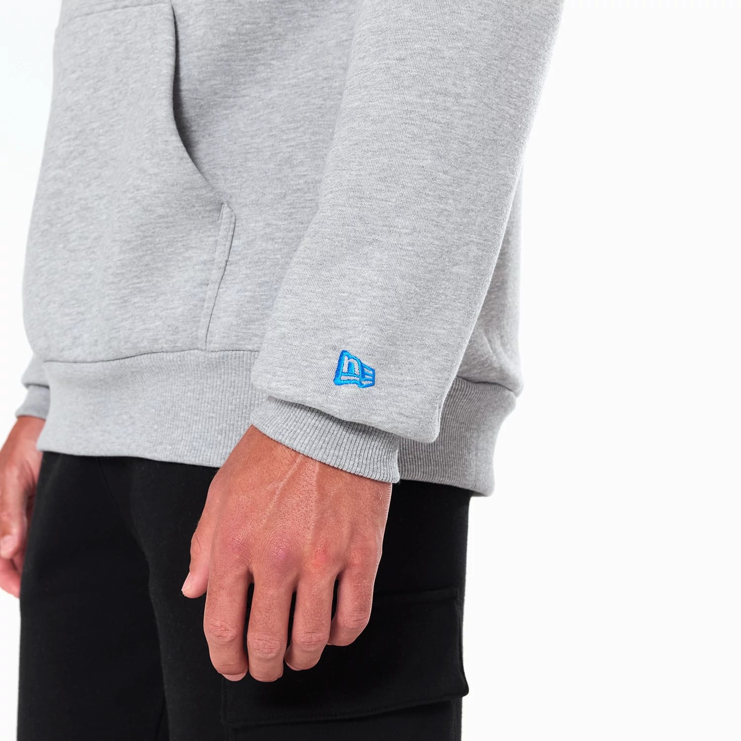 Detroit Lions NFL Grey Pullover Hoodie - Image 3