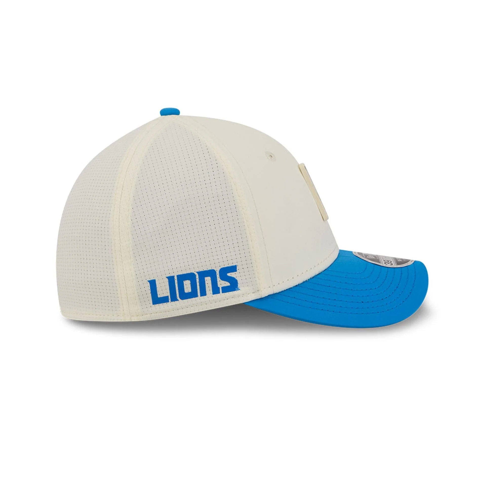 Detroit Lions NFL Training 2026 White 39THIRTY M-Crown Stretch Fit Cap - Image 5
