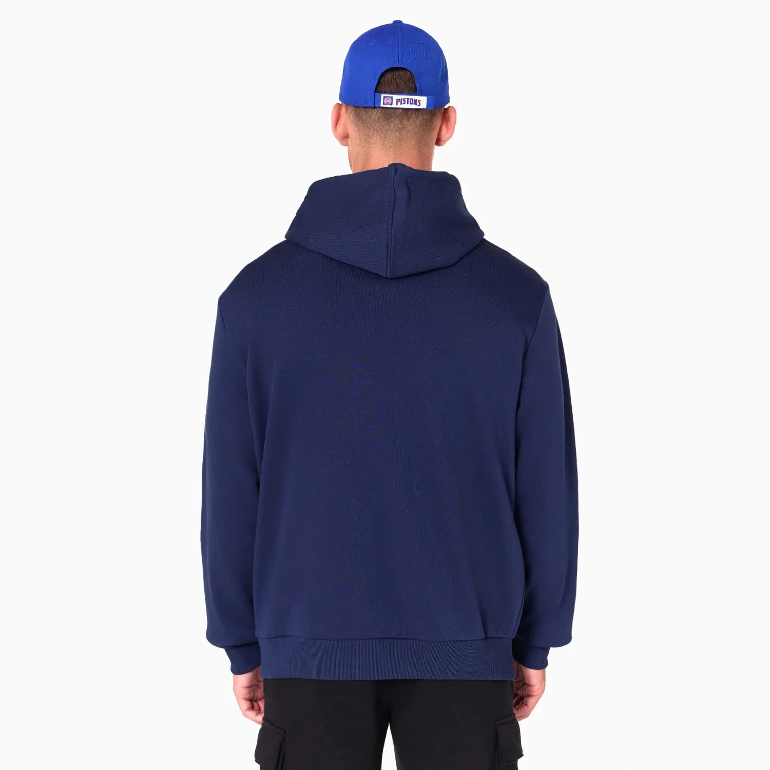 Detroit Pistons NBA Navy Pullover Hoodie - Image 7