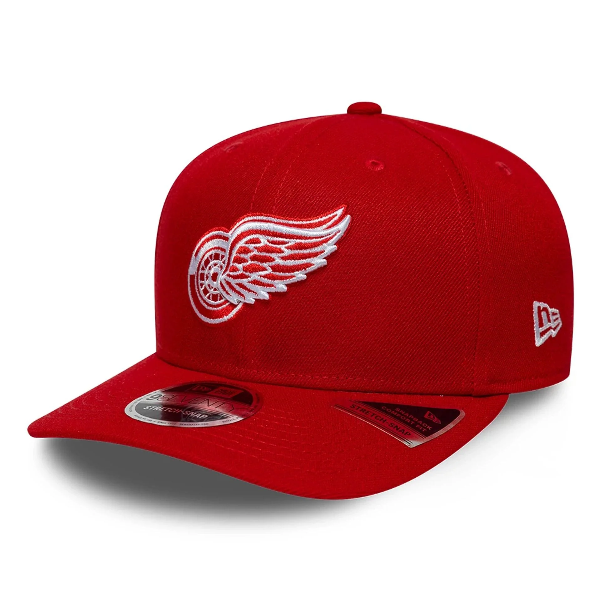 Detroit Red Wings NHL Team Red 9SEVENTY Stretch Snap Adjustable Cap