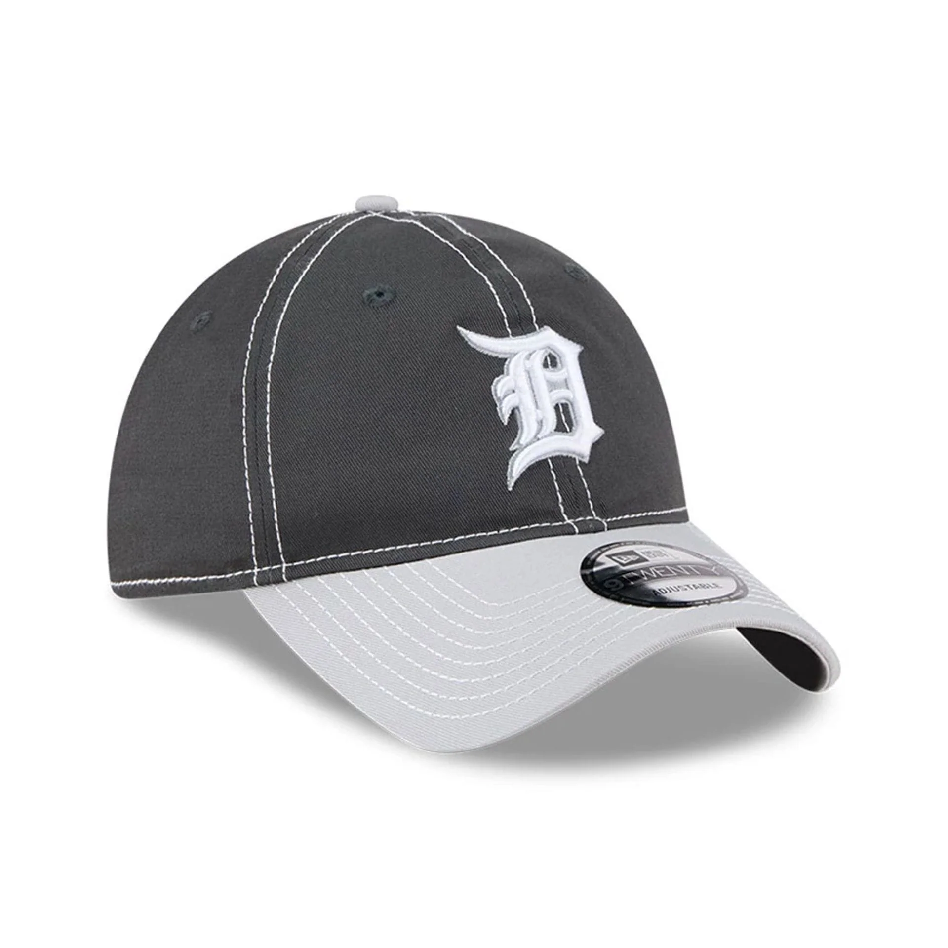 Detroit Tigers MLB 2Tone Charcoal 9TWENTY Adjustable Cap - Image 3