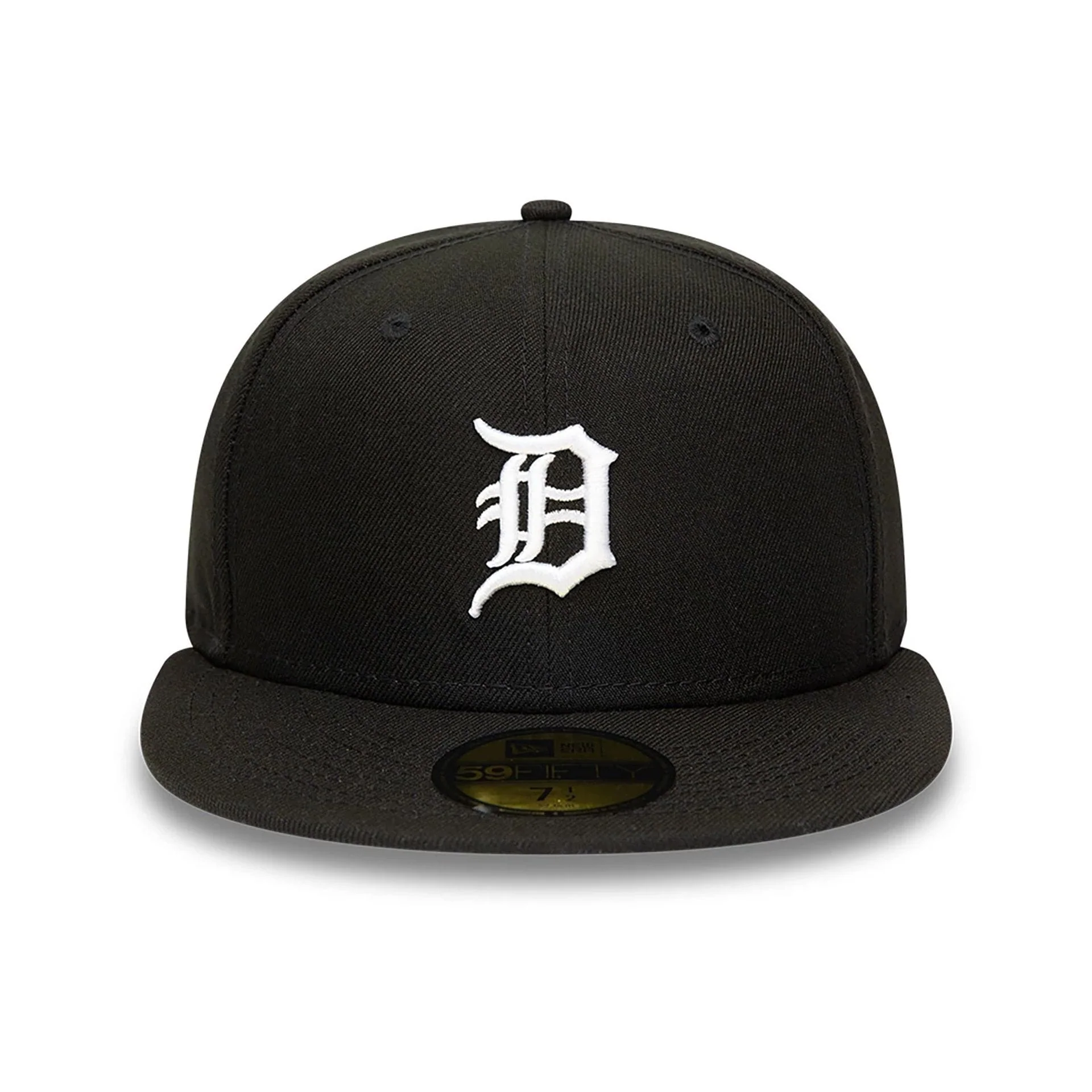 Detroit Tigers MLB Black and White 59FIFTY Fitted Cap - Image 6