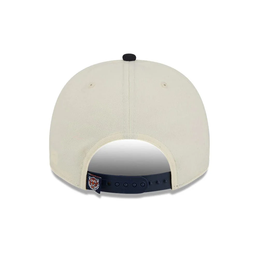 Detroit Tigers MLB Classic White 9FIFTY A-Frame Snapback Adjustable Cap - Image 7