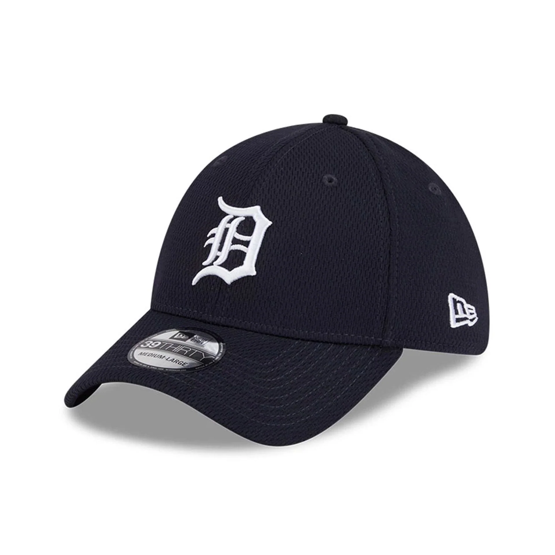 Detroit Tigers MLB Evergreen Navy 39THIRTY Stretch Fit Cap