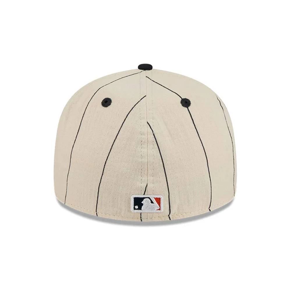 Detroit Tigers MLB Linen Cream Retro Crown 59FIFTY Fitted Cap - Image 5