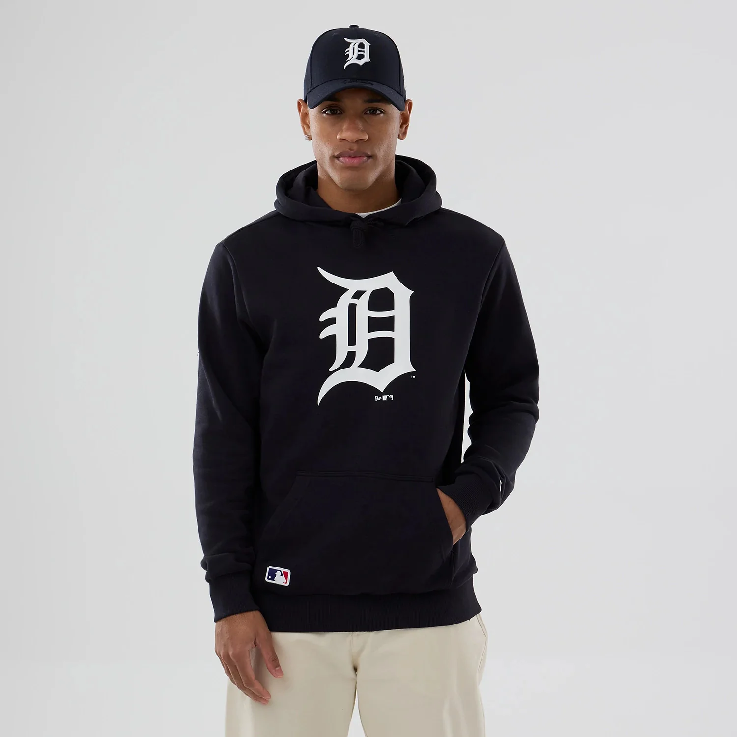 Detroit Tigers MLB Navy Pullover Hoodie