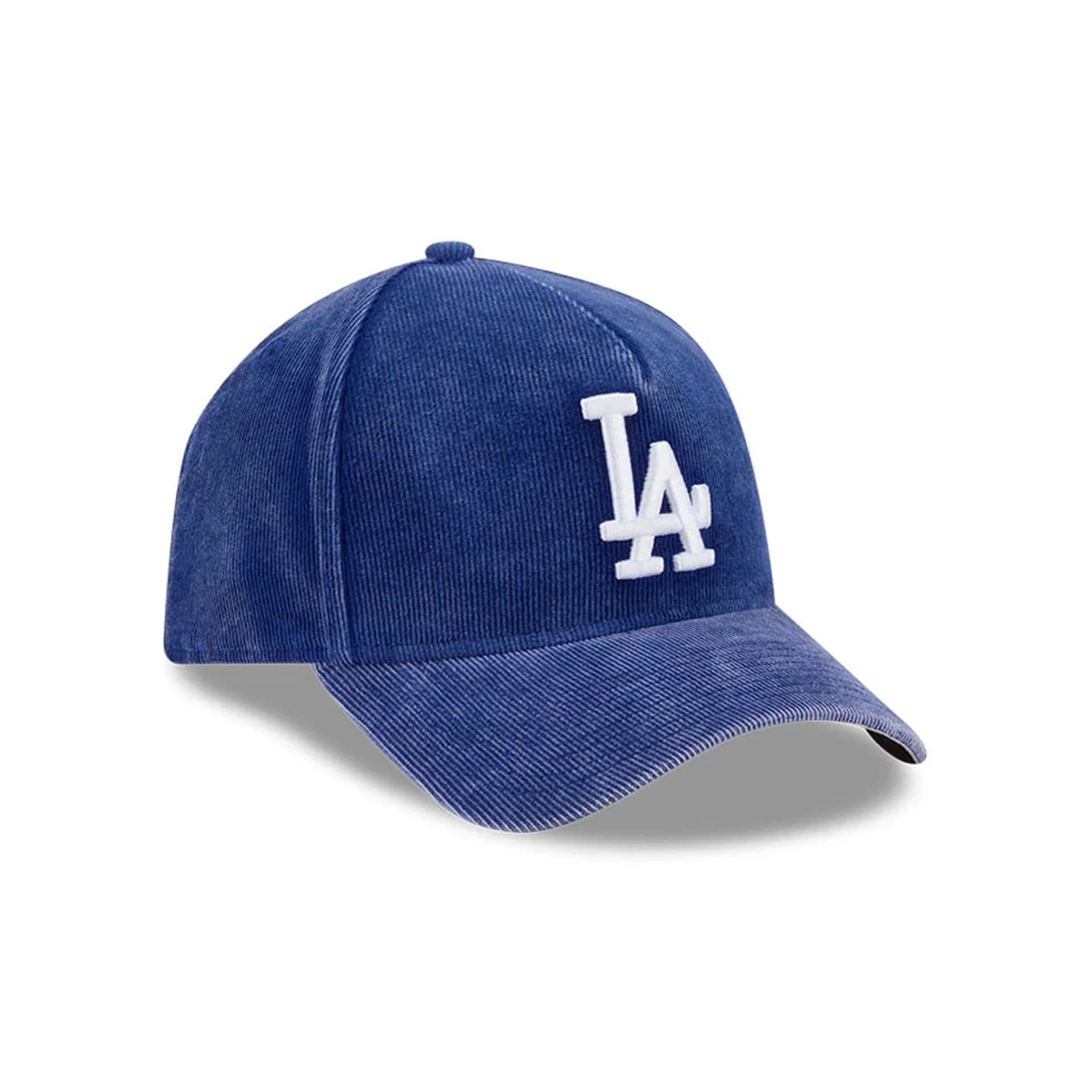 Dodgers MLB Snow Wash Cord Dark Blue 59FORTY A-Frame Fitted Cap - Image 4