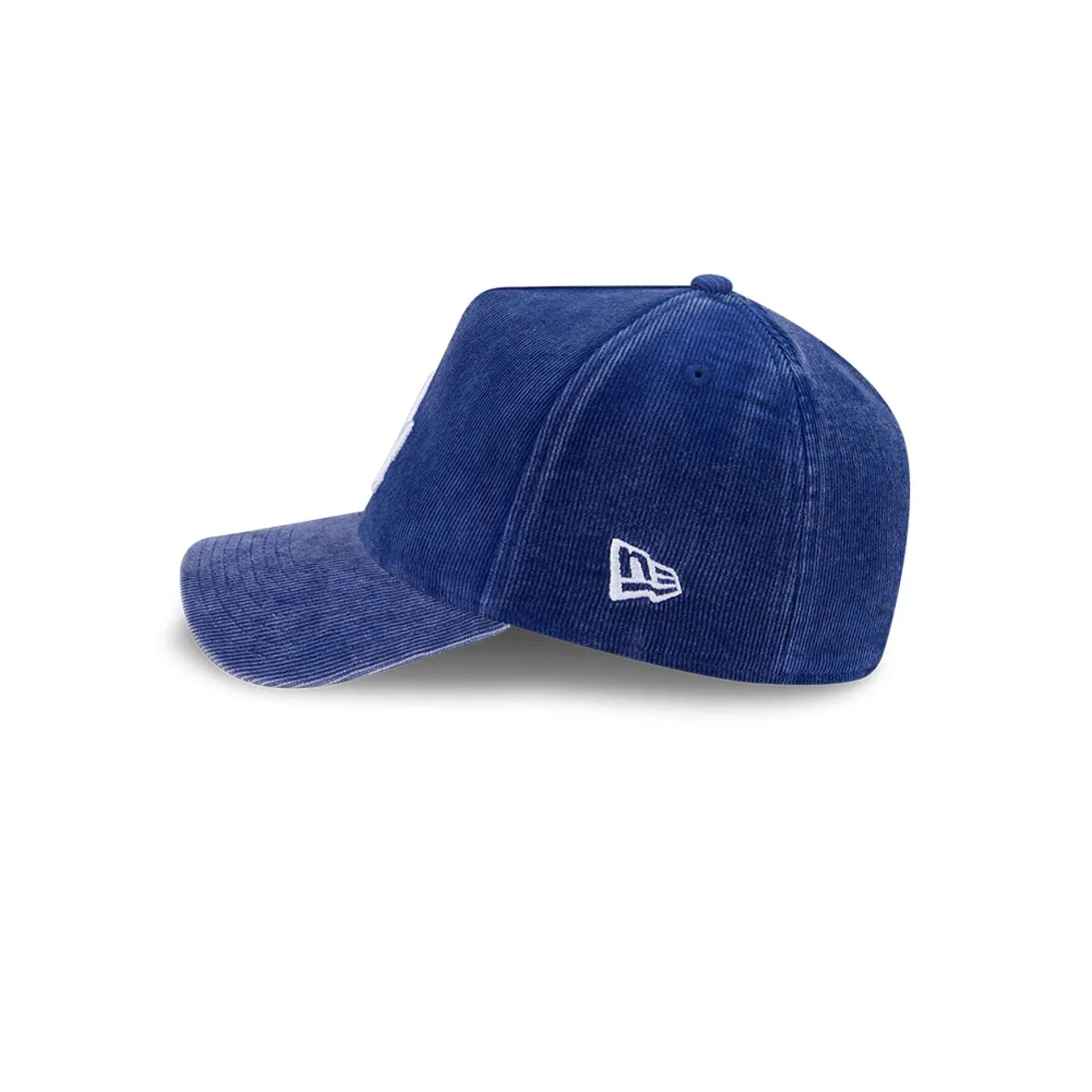 Dodgers MLB Snow Wash Cord Dark Blue 59FORTY A-Frame Fitted Cap - Image 5