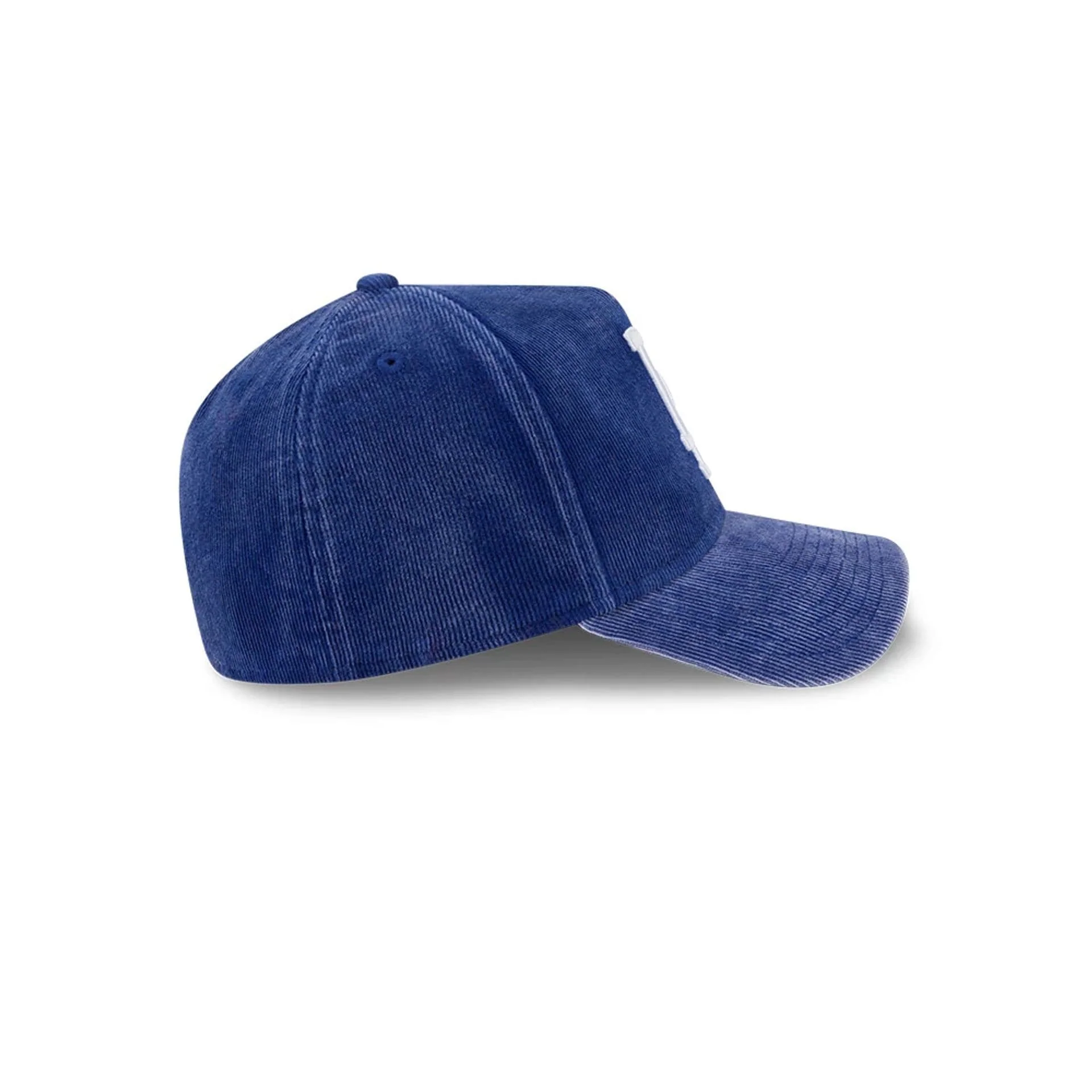 Dodgers MLB Snow Wash Cord Dark Blue 59FORTY A-Frame Fitted Cap - Image 6