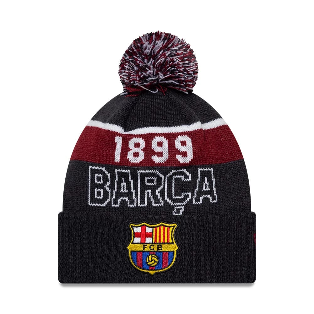 FC Barcelona Core Navy Sport knit Beanie Hat