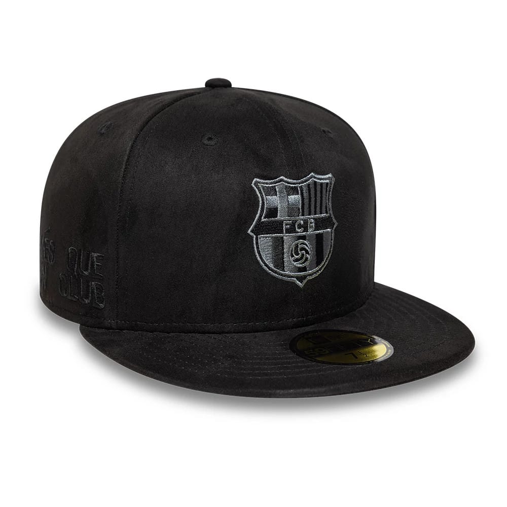 FC Barcelona Mes Que Un Black 59FIFTY Fitted Cap