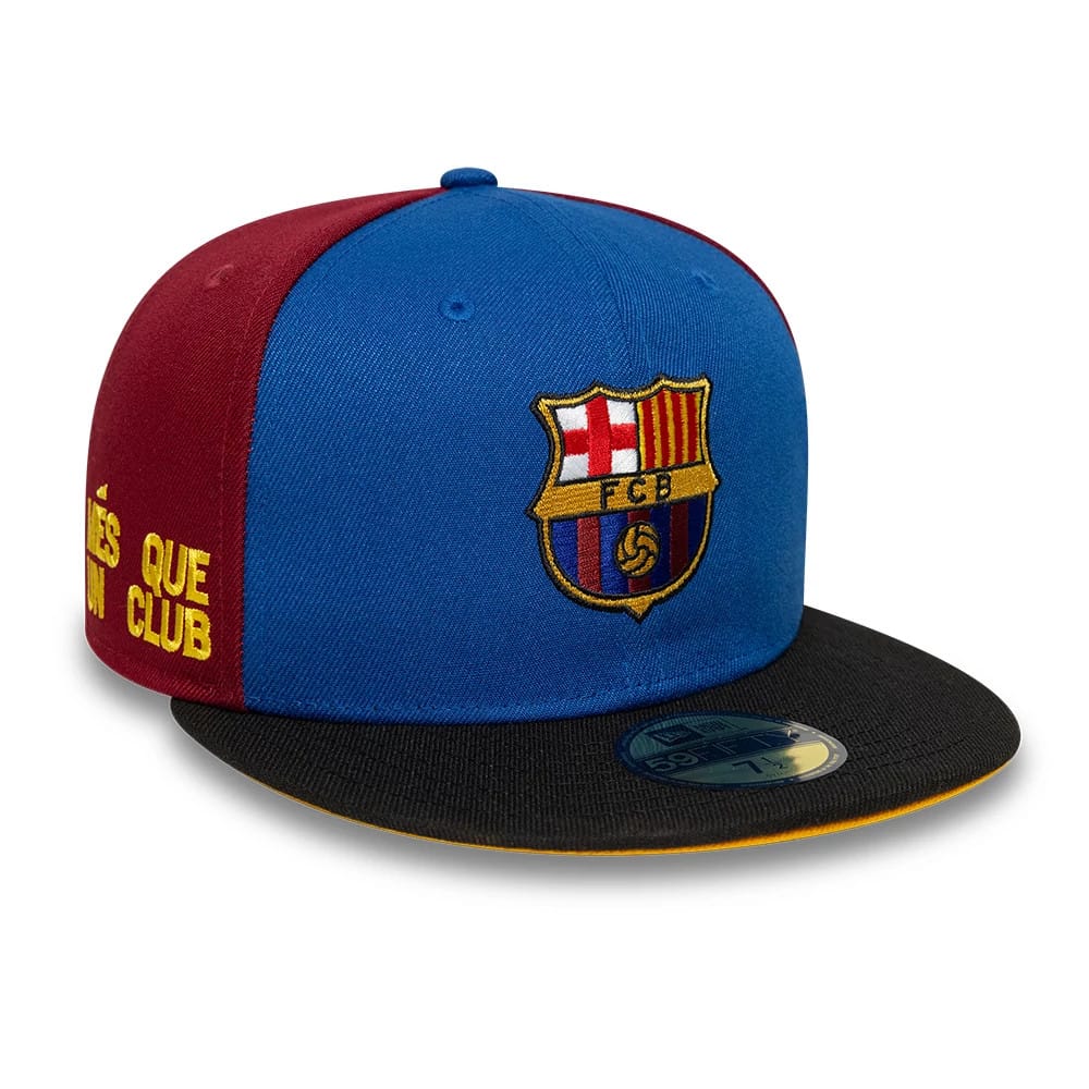 FC Barcelona Mes Que Un Dark Red 59FIFTY Fitted Cap