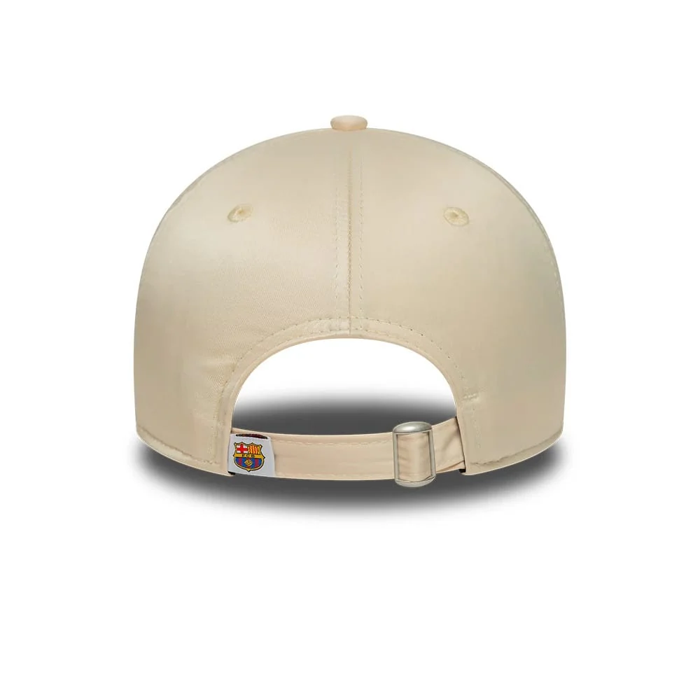 FC Barcelona Womens Rhinestone Light Beige 9TWENTY Adjustable Cap - Image 4