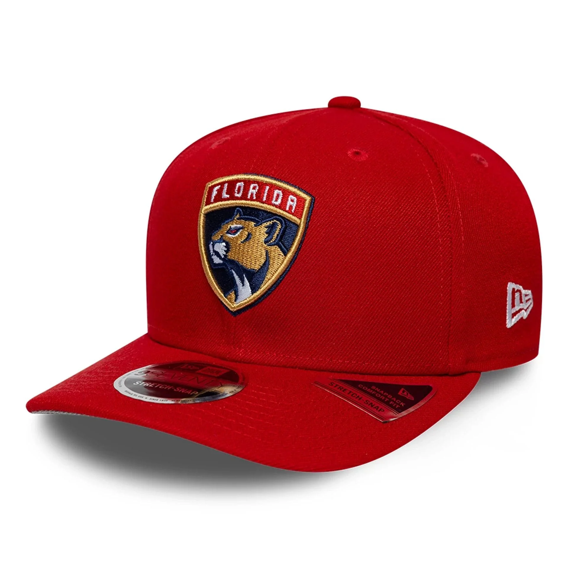 Florida Panthers NHL Team Red 9SEVENTY Stretch Snap Adjustable Cap