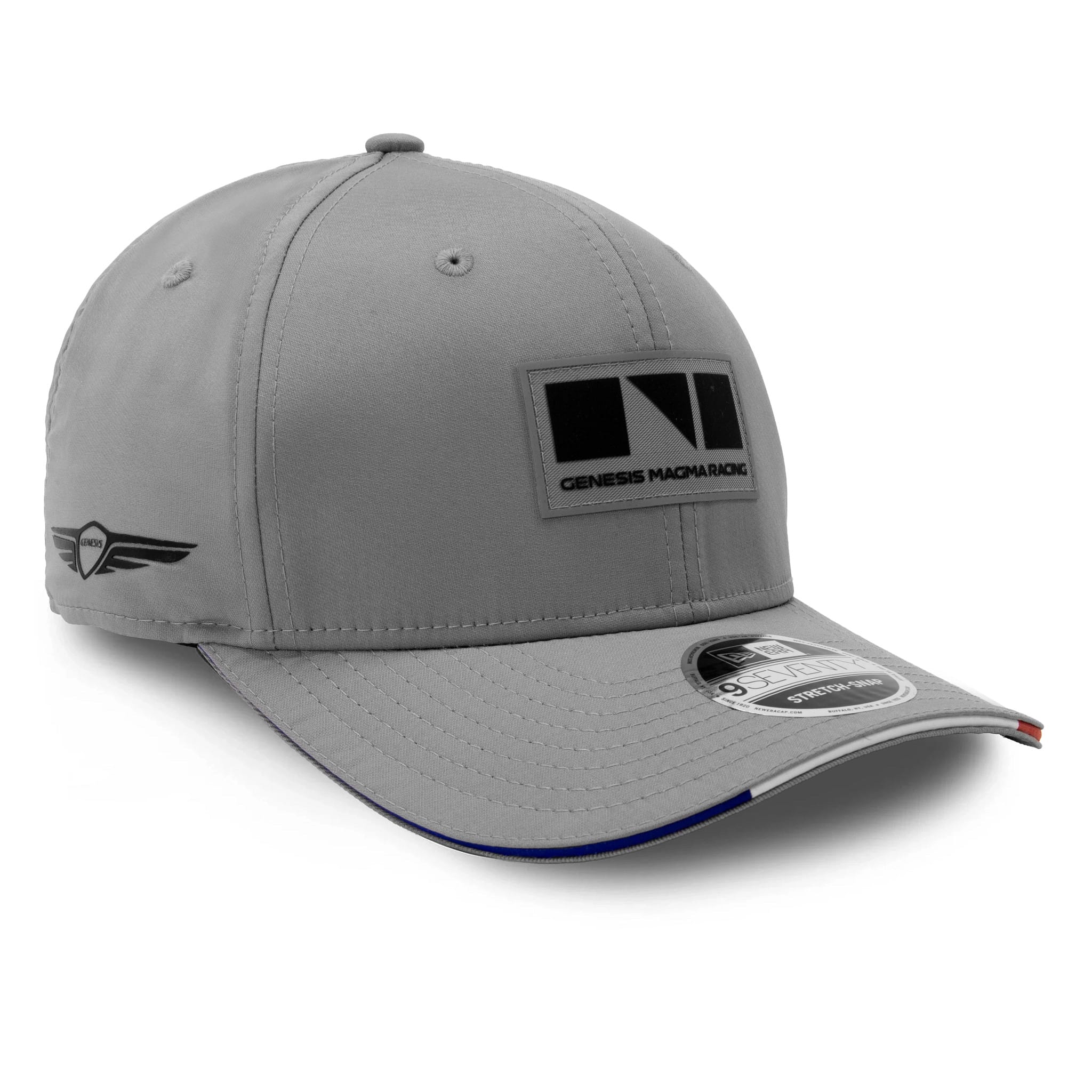 Genesis Magma Racing Special Edition Grey 9SEVENTY Stretch Snap Adjustable Cap