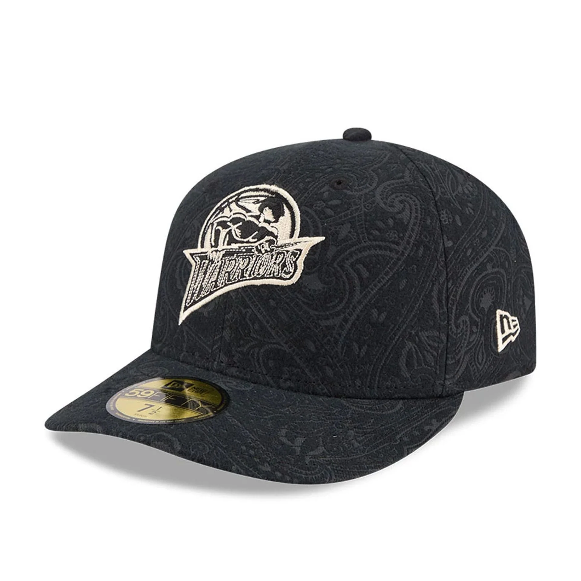 Golden State Warriors NBA Brushed Cotton Black 59FIFTY Fitted Cap