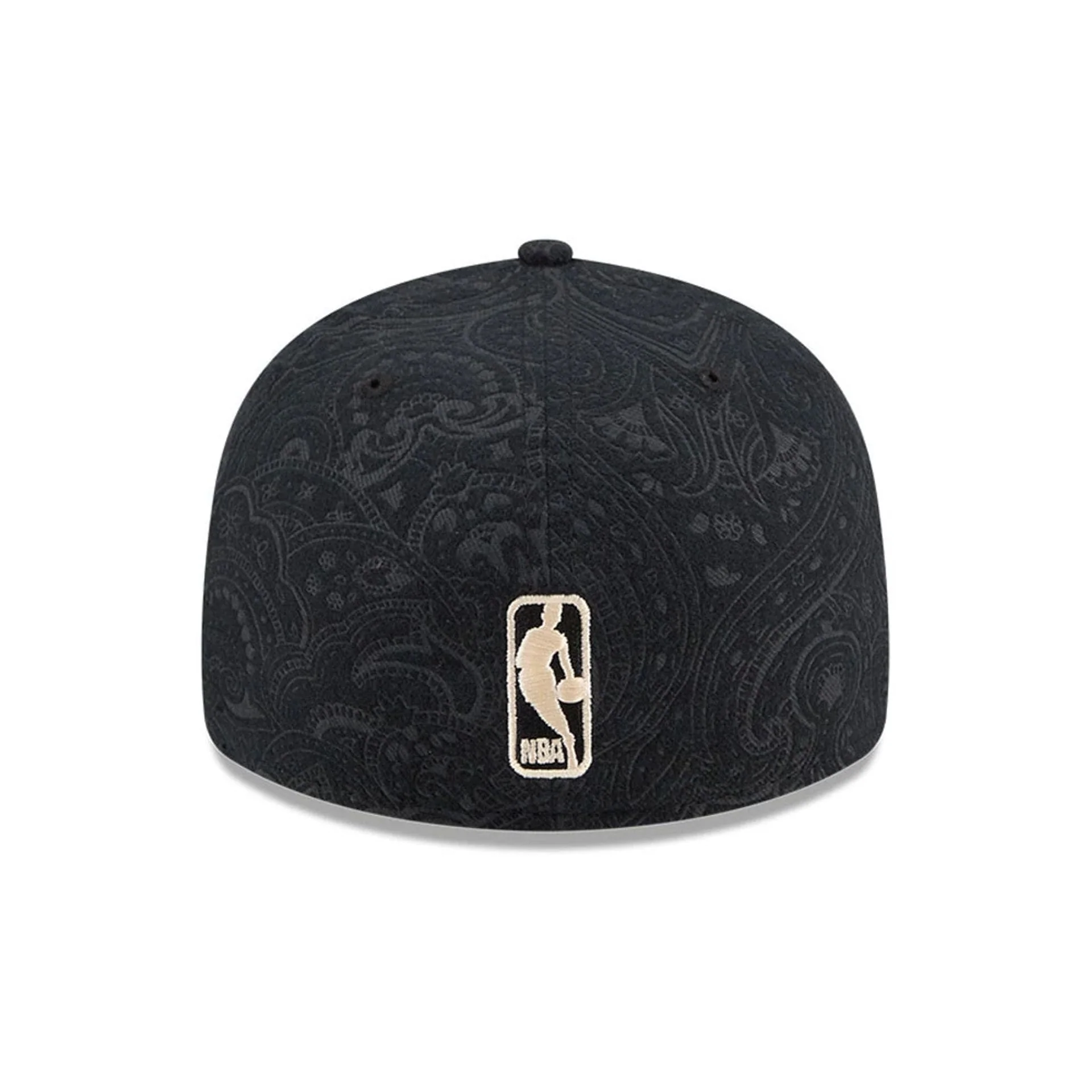 Golden State Warriors NBA Brushed Cotton Black 59FIFTY Fitted Cap - Image 7