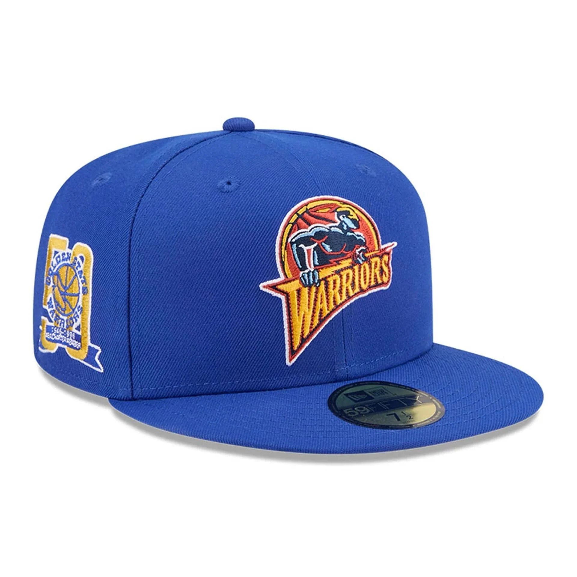 Golden State Warriors NBA Hardwood Classic Blue 59FIFTY Fitted Cap