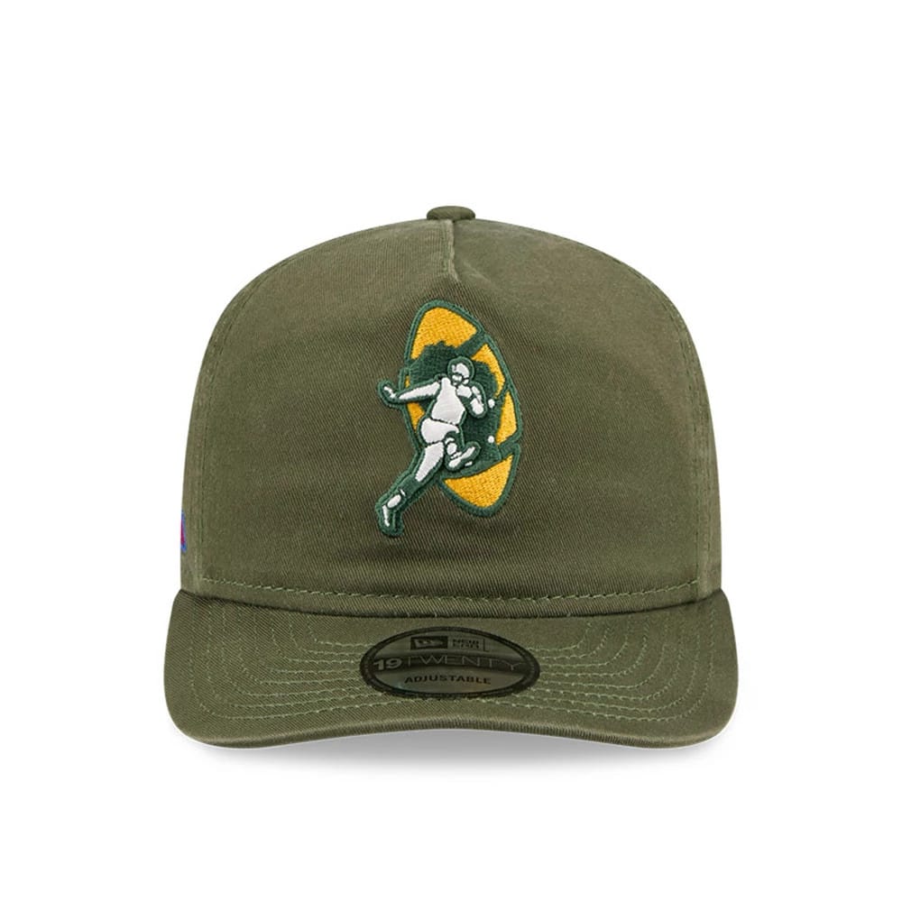 Green Bay Packers NFL Championship Dark Green 19TWENTY Adjustable Cap - Image 3