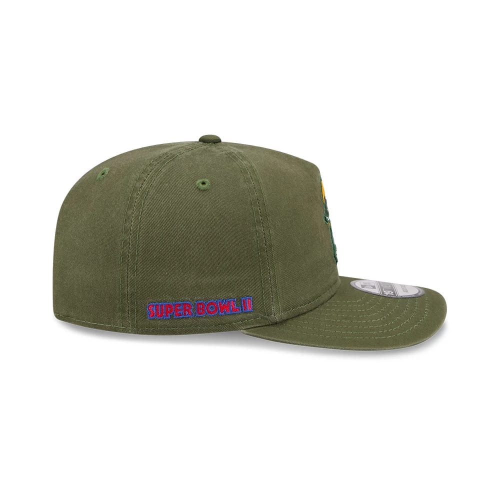 Green Bay Packers NFL Championship Dark Green 19TWENTY Adjustable Cap - Image 6