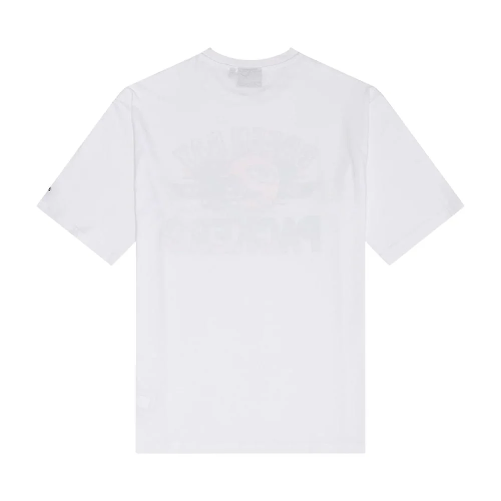 Green Bay Packers NFL Helmet Graphic White T-Shirt - Image 2