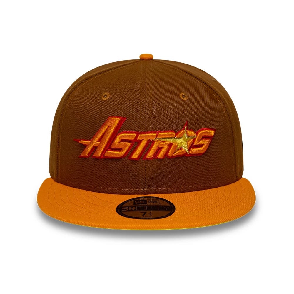 Houston Astros MLB Cooperstown Brown 59FIFTY Fitted Cap - Image 3