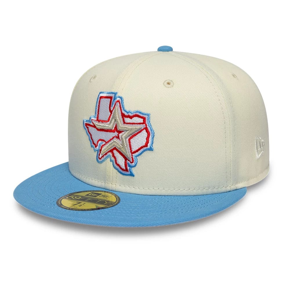 Houston Astros MLB Cooperstown Cream 59FIFTY Fitted Cap - Image 4