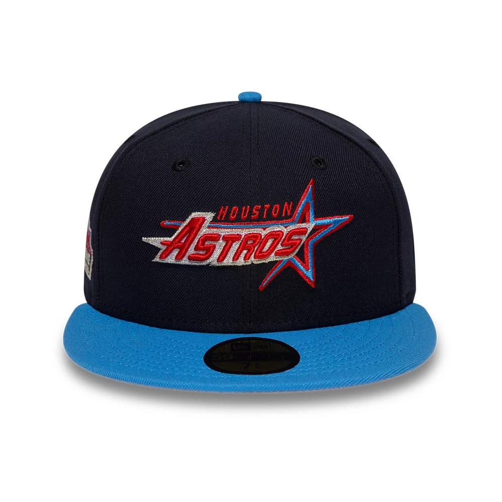 Houston Astros MLB Cooperstown Navy 59FIFTY Fitted Cap - Image 3