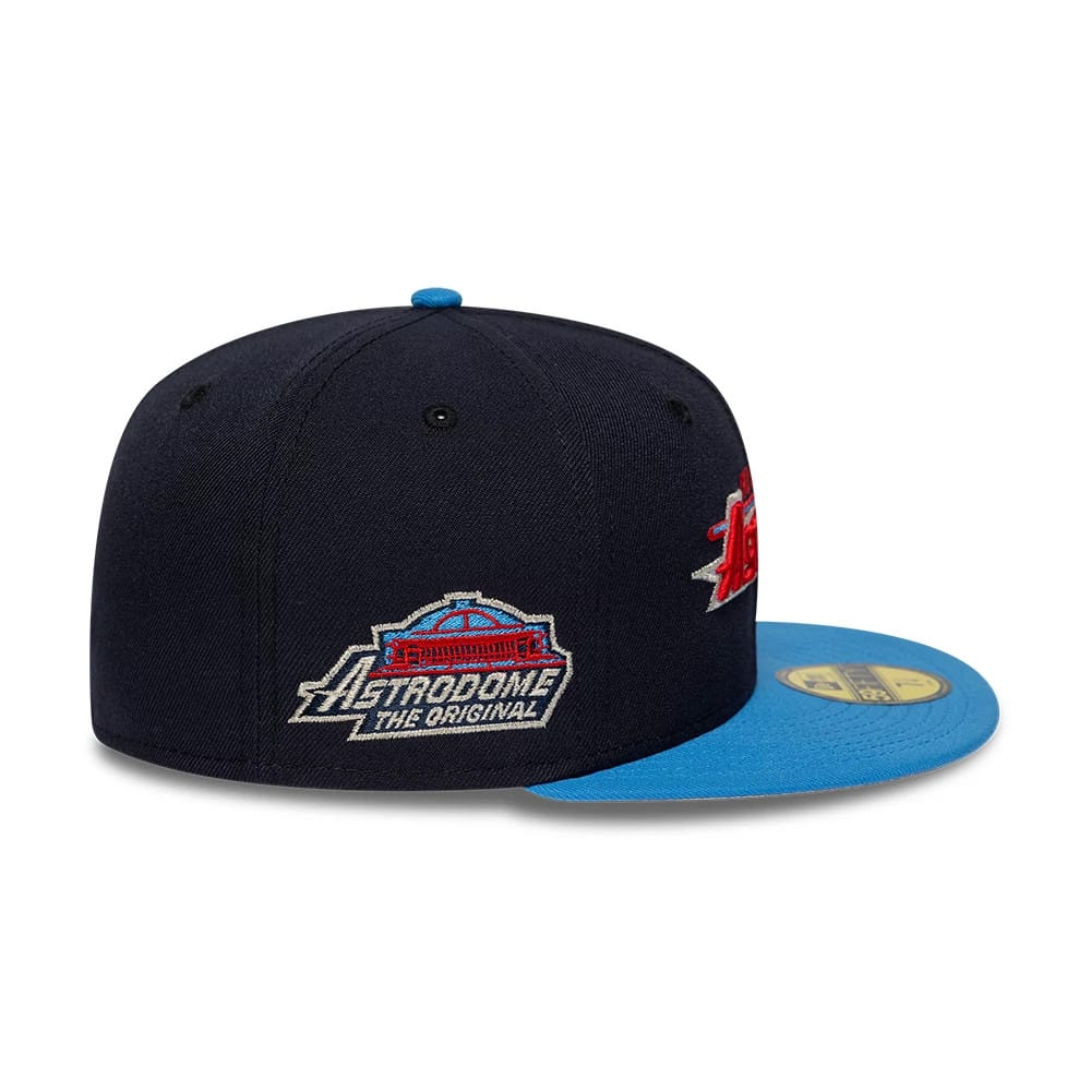 Houston Astros MLB Cooperstown Navy 59FIFTY Fitted Cap - Image 6