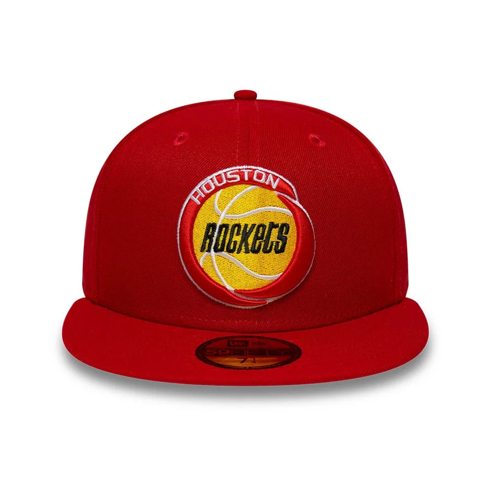 Houston Rockets NBA Hardwood Classic Red 59FIFTY Fitted Cap - Image 3