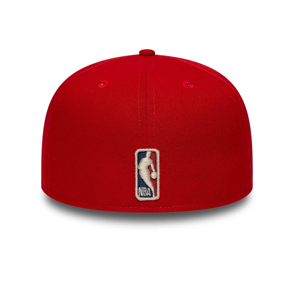 Houston Rockets NBA Hardwood Classic Red 59FIFTY Fitted Cap - Image 5