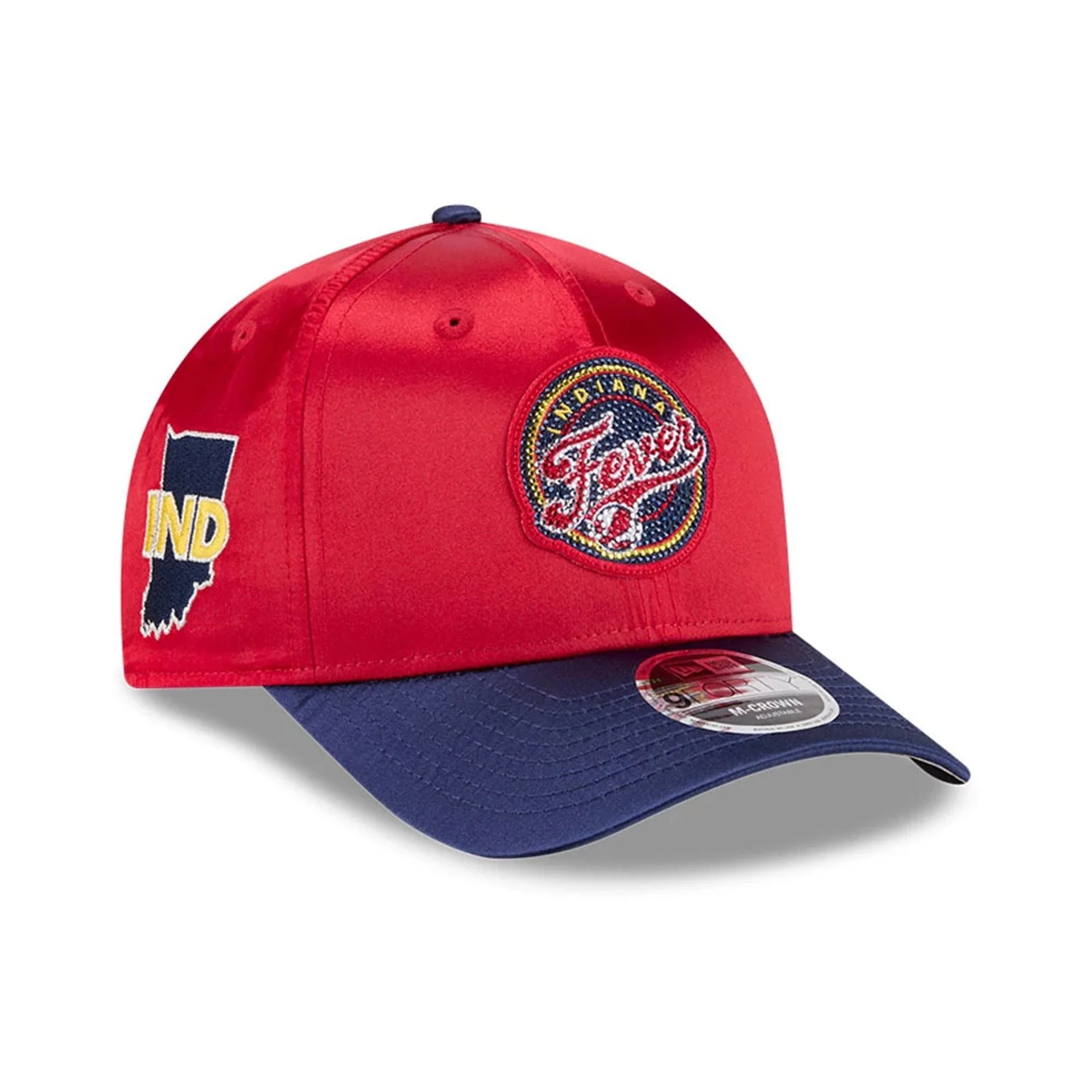 Indiana Fever WNBA Draft 2026 Red 9FORTY M-Crown Adjustable Cap