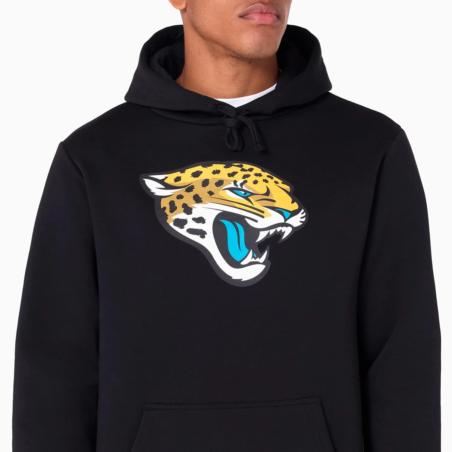 Jacksonville Jaguars NFL Black Pullover Hoodie - Image 2