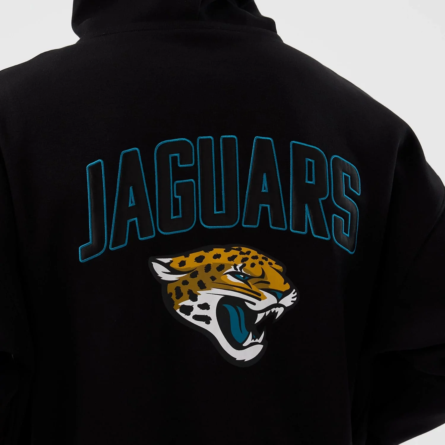 Jacksonville Jaguars NFL International Series Games Black Full Zip Hoodie - Image 4