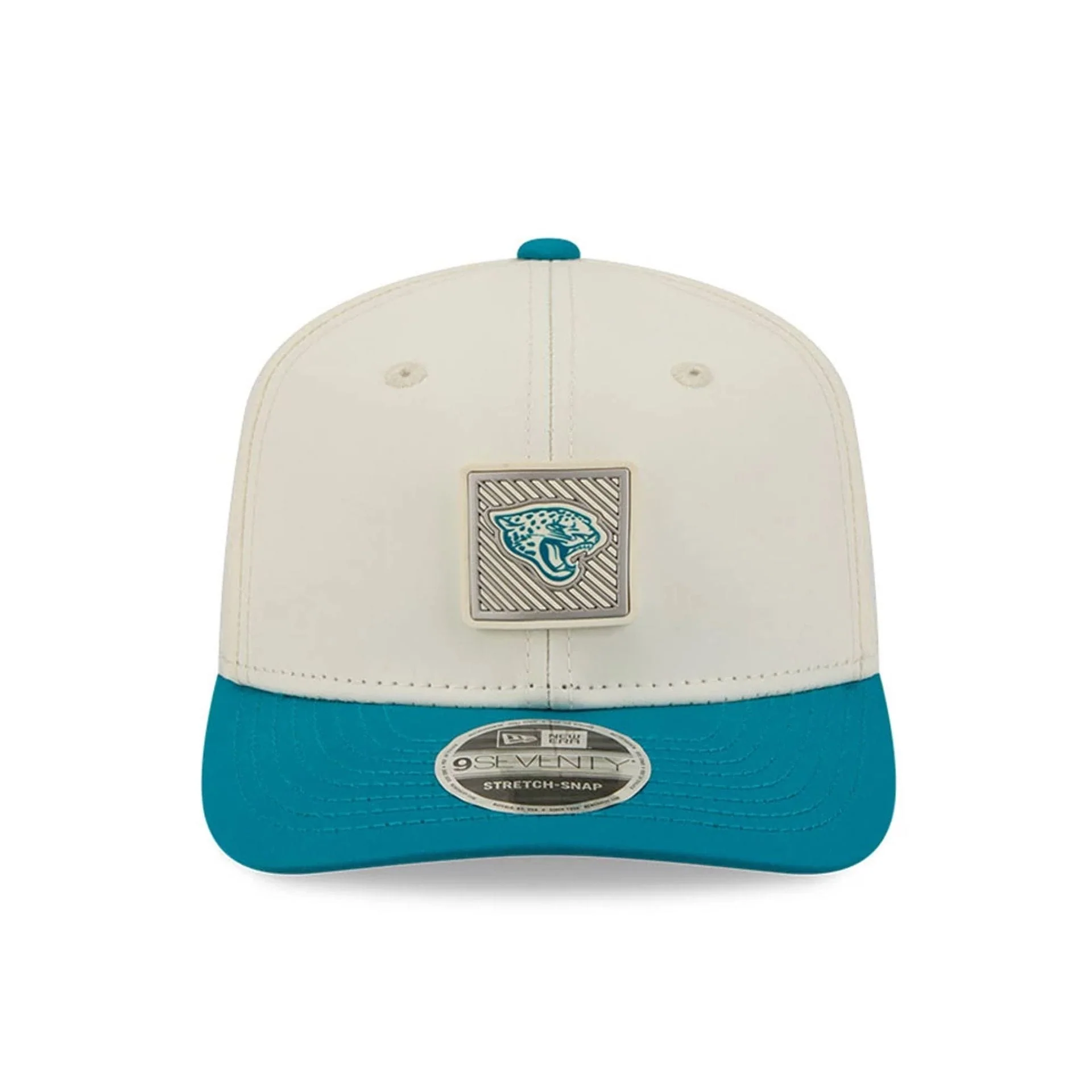 Jaguars NFL Training 2026 White 9SEVENTY Stretch Snap Adjustable Cap - Image 2