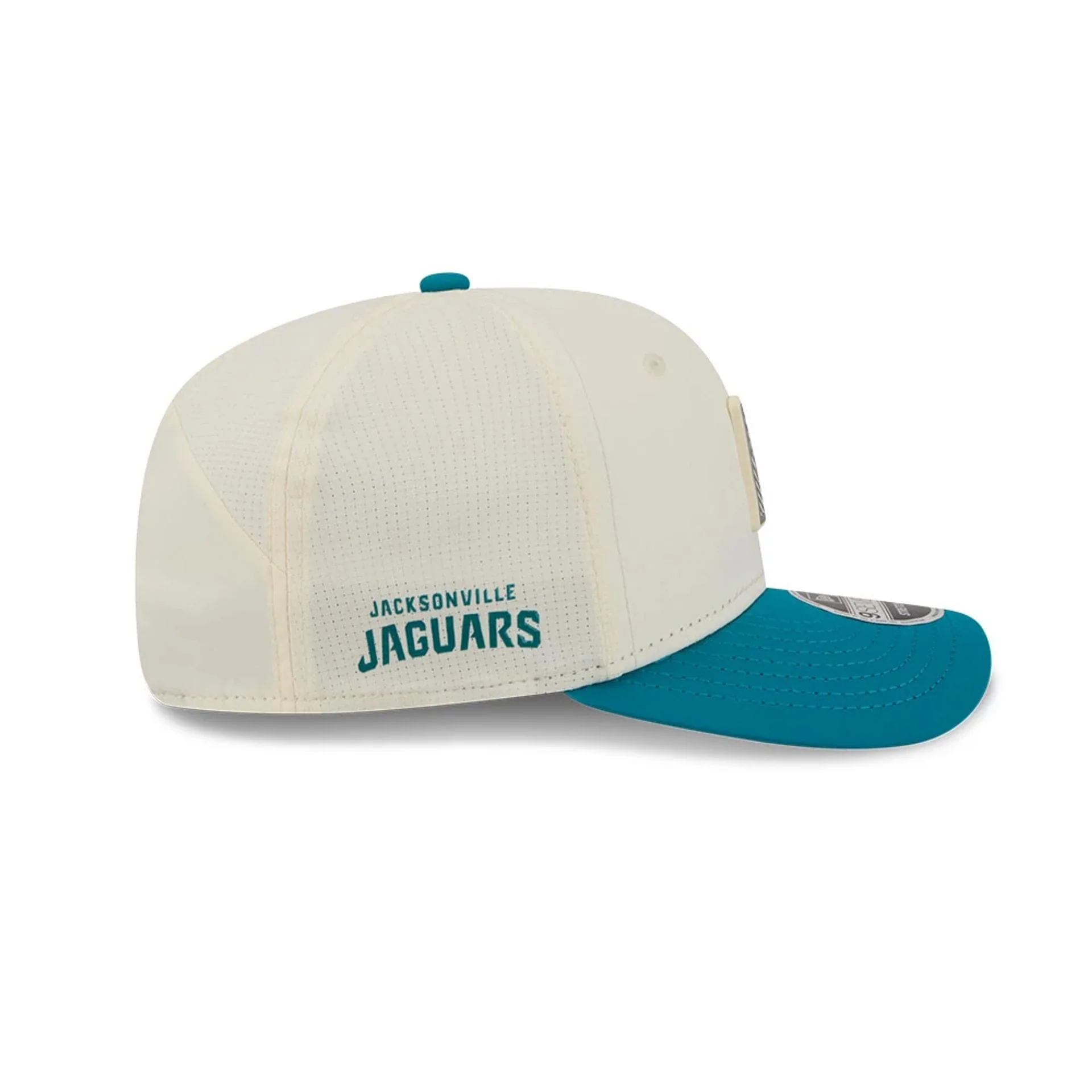 Jaguars NFL Training 2026 White 9SEVENTY Stretch Snap Adjustable Cap - Image 4