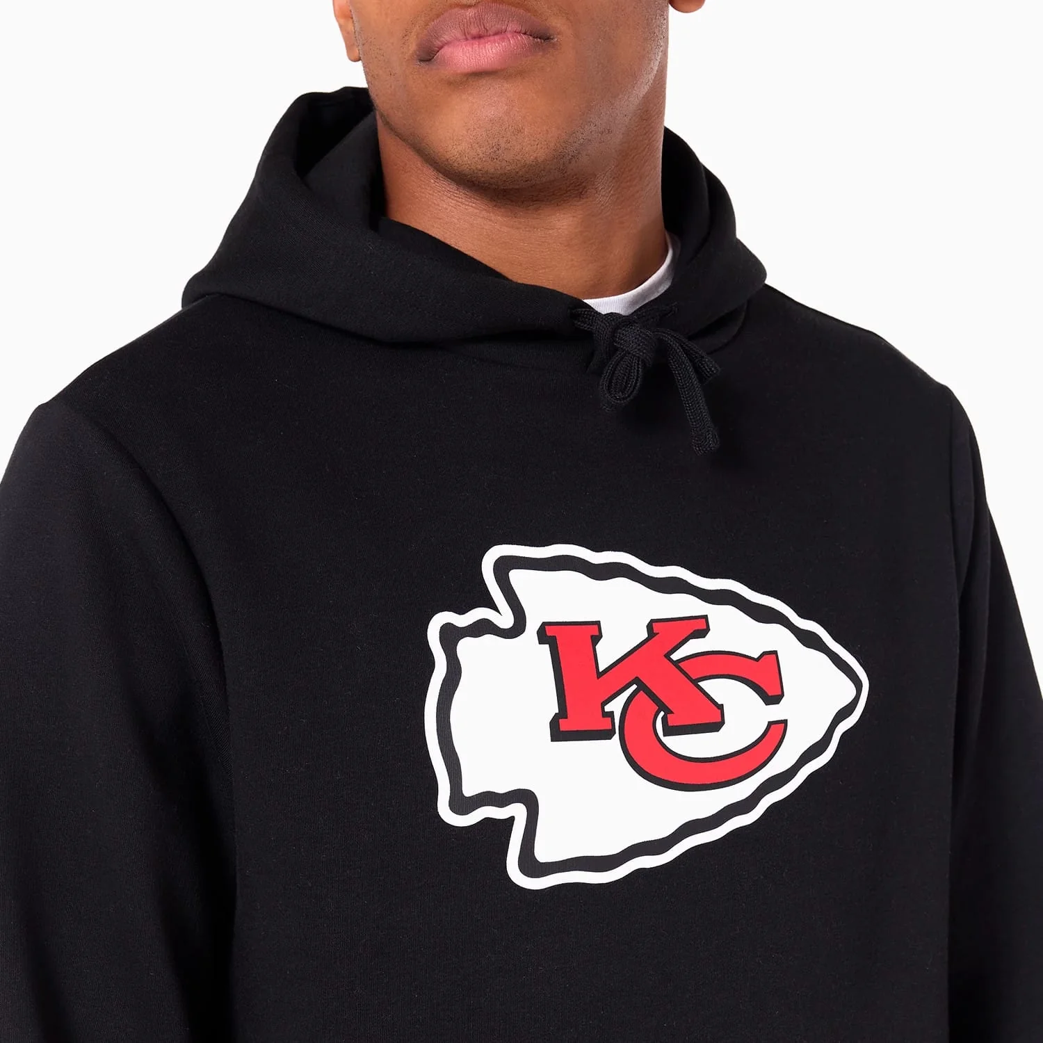Kansas City Chiefs NFL Black Pullover Hoodie - Image 2