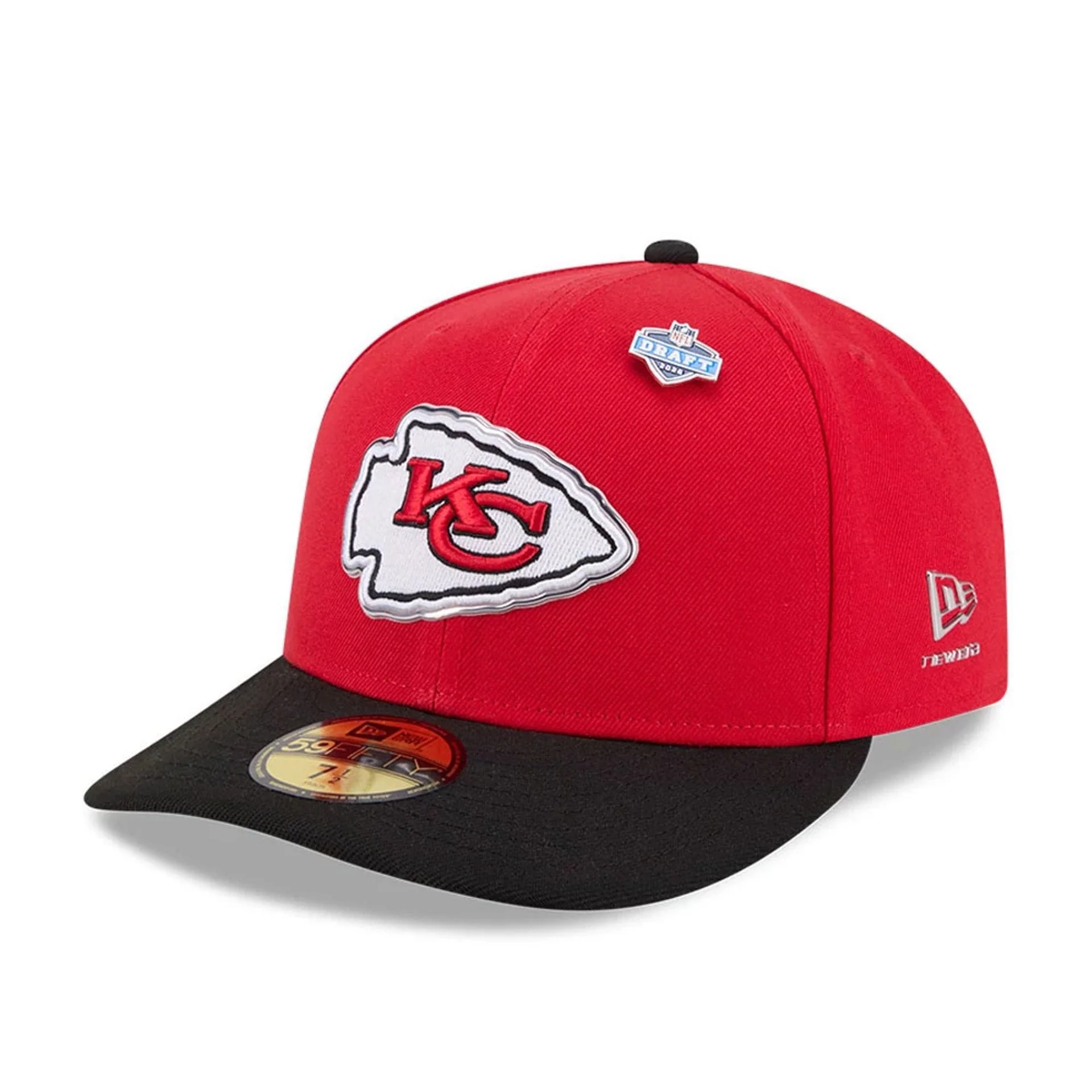 Kansas City Chiefs NFL Draft 2026 Red 59FIFTY Fitted Cap