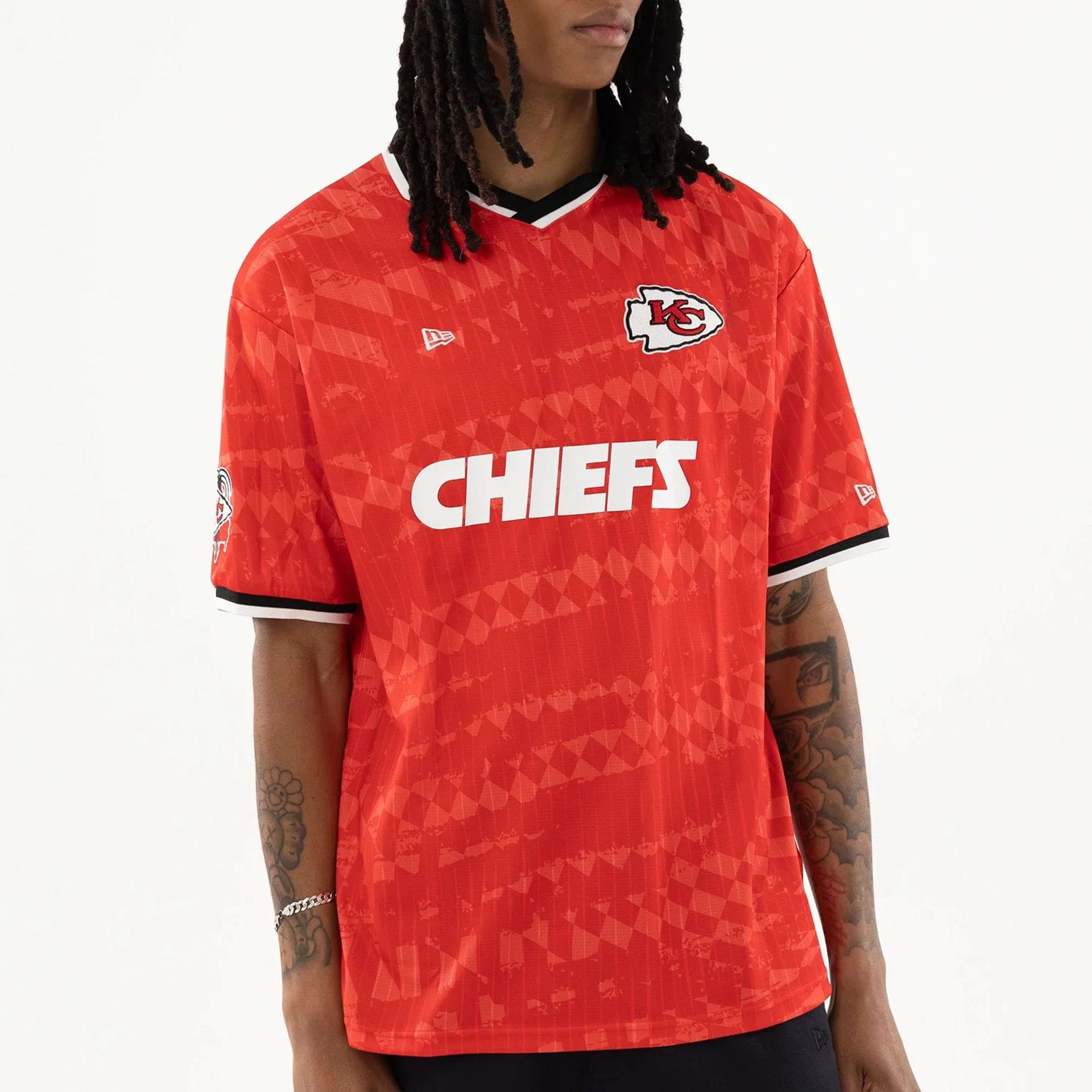 Kansas City Chiefs NFL Red Soccer Jersey - Image 3