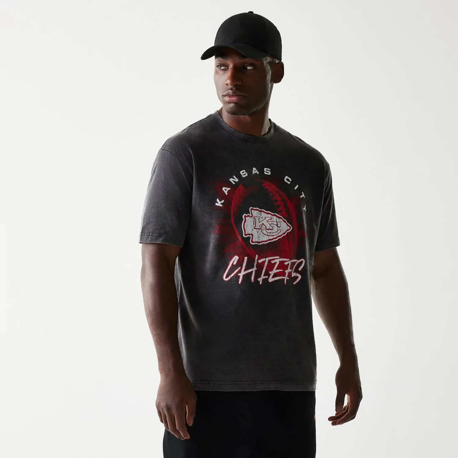 Kansas City Chiefs NFL Sport Night Black T-Shirt