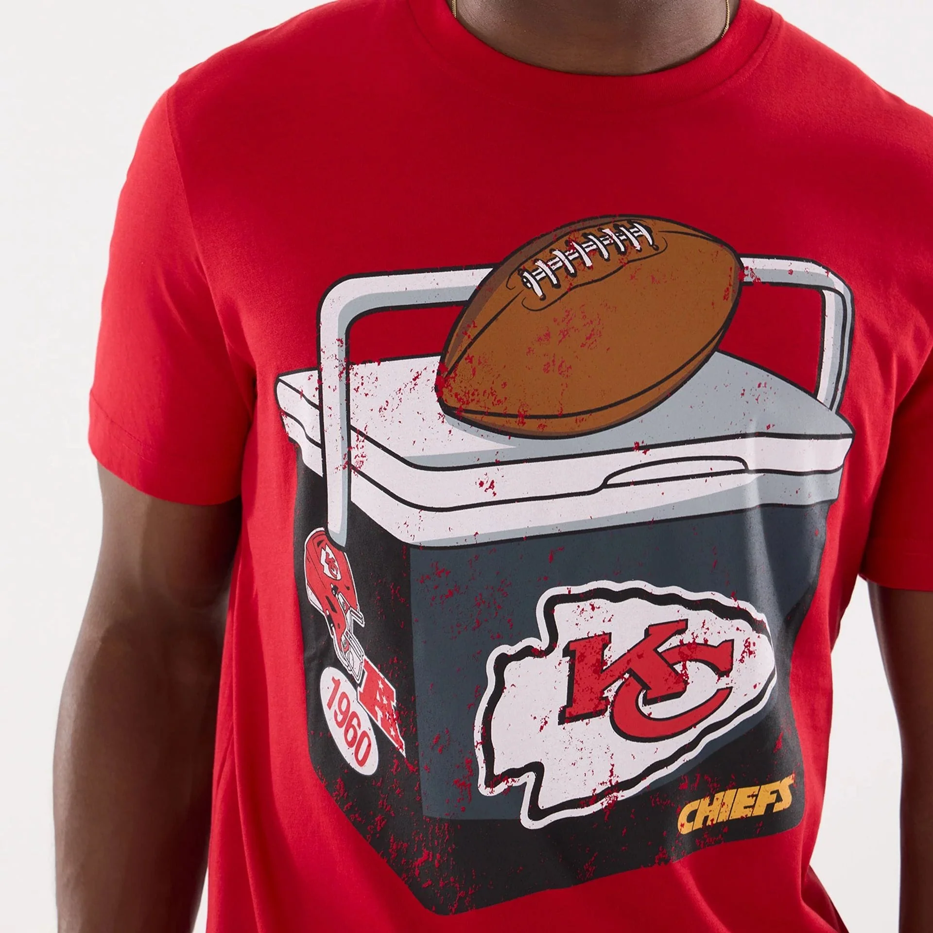 Kansas City Chiefs NFL Training 2026 Red T-Shirt - Image 4