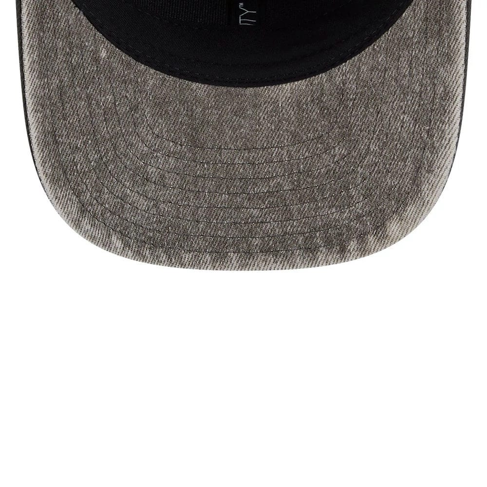Kansas City Chiefs NFL Washed Denim Dark Grey 9SEVENTY Stretch Snap Cap - Image 7