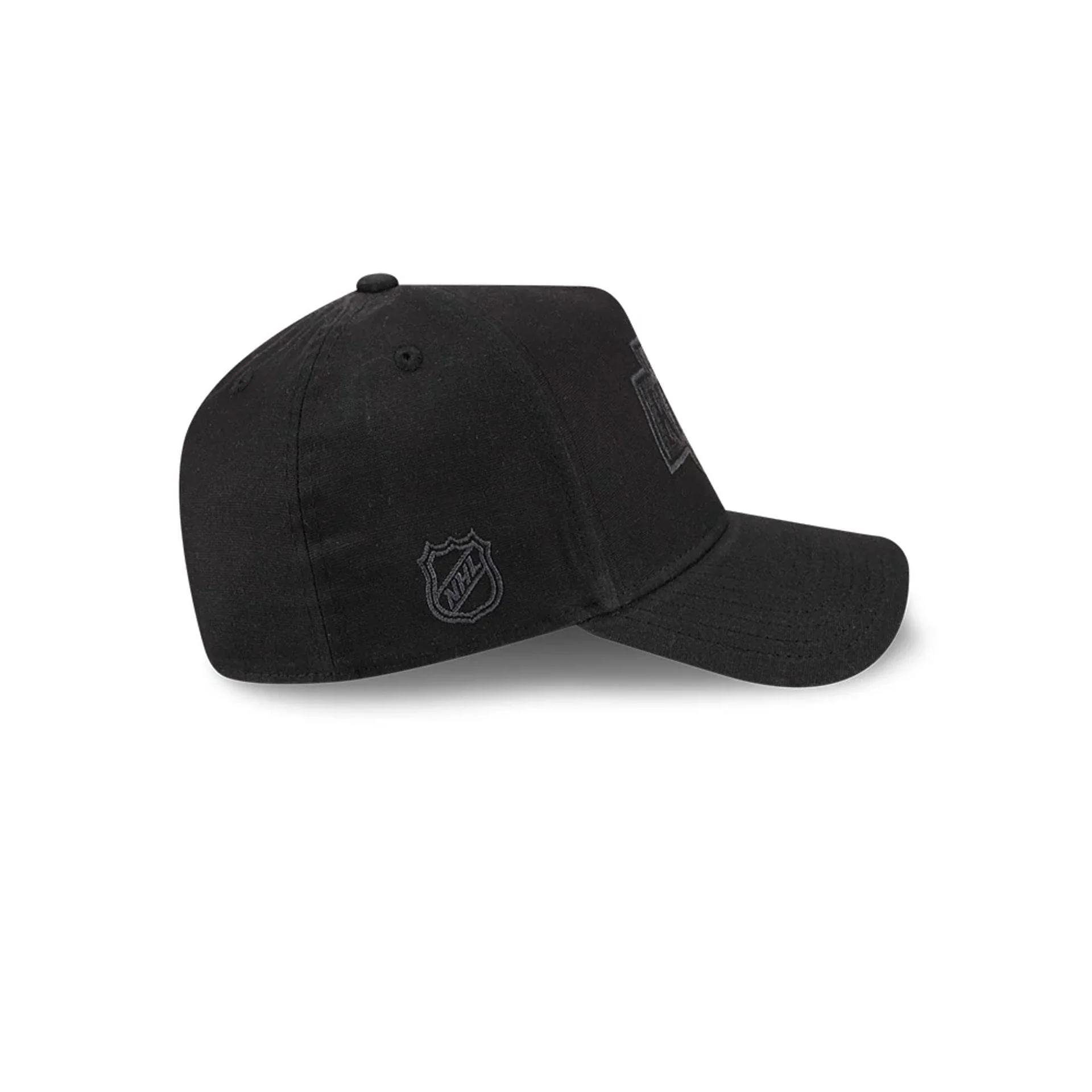 Kings NHL Waxy Canvas Black 59FORTY A-Frame Fitted Cap - Image 4