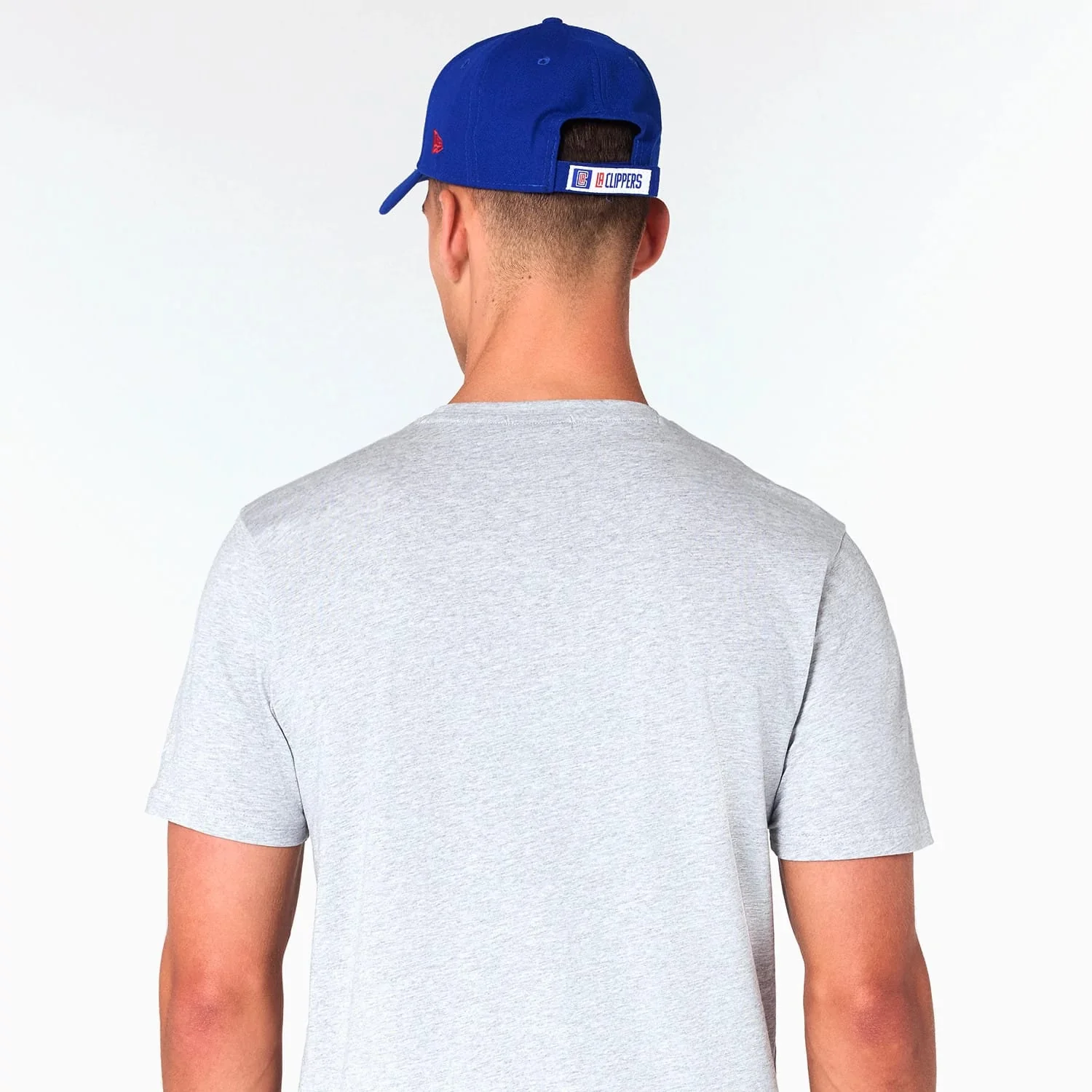 LA Clippers NBA Grey T-Shirt - Image 6