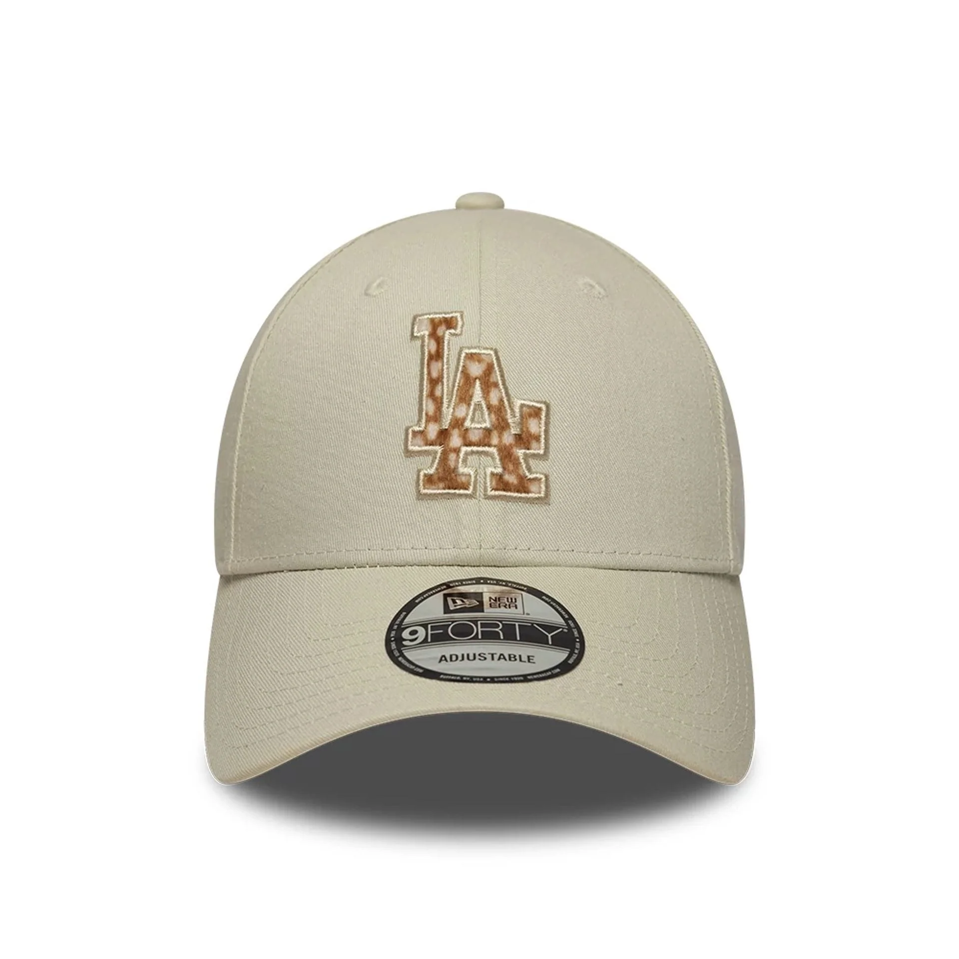 LA Dodgers Animal Print Cream 9FORTY Adjustable Cap - Image 2