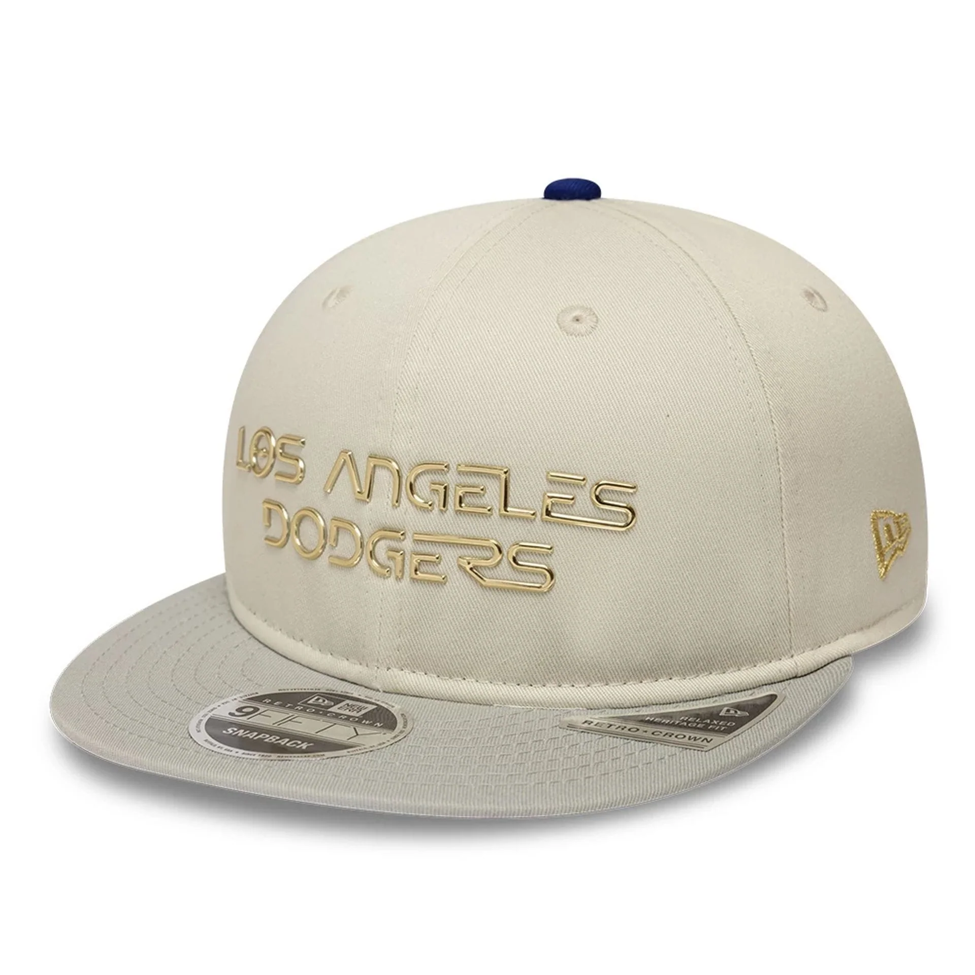 LA Dodgers Hajime Sorayama X MLB Cream Retro Crown 9FIFTY Adjustable Cap