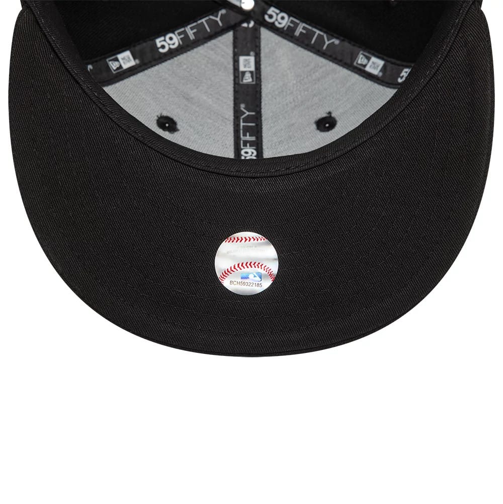 LA Dodgers League Essential Black 59FIFTY Fitted Cap - Image 4
